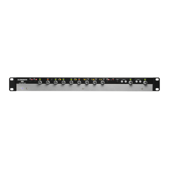 ALLEN & HEATH GR2 Service Information