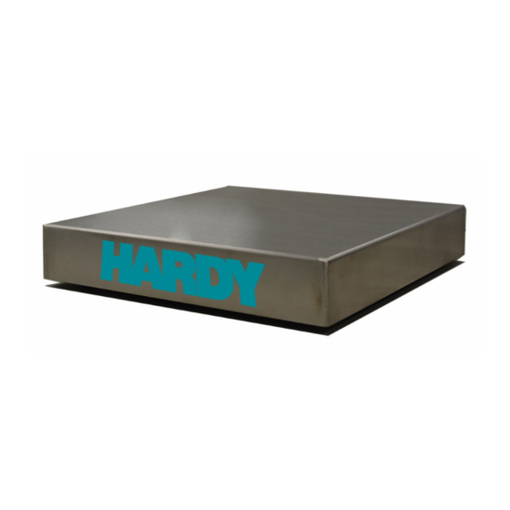 Hardy Process Solutions BSX Series Installation & Operation Manual