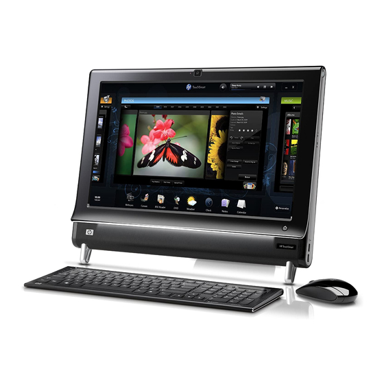 HP TouchSmart 300-1025 Install Manual