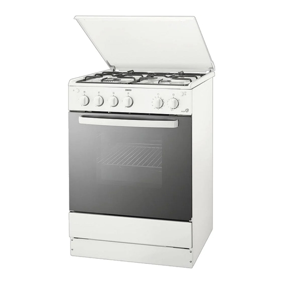 Zanussi ZCV 560 NW Instruction Book