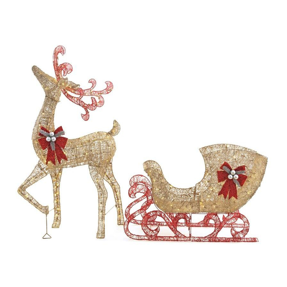 Home Accents Holiday TY374+375-1411 Use And Care Manual