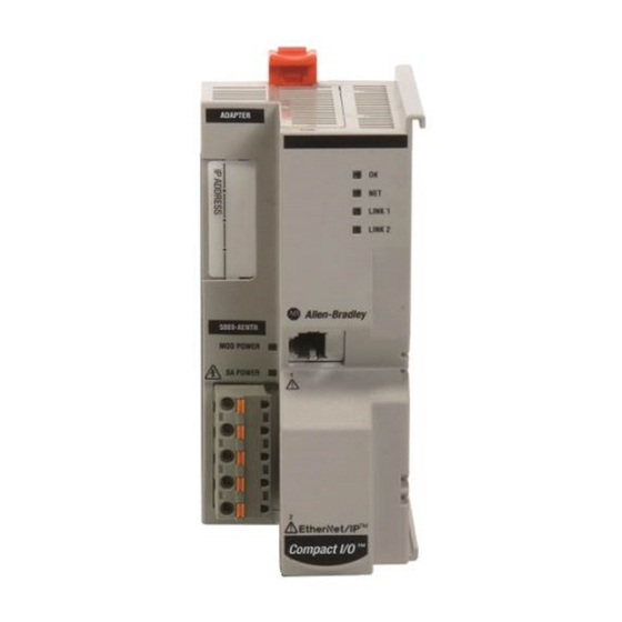 Allen-Bradley 5069-AENTR Installation Instructions Manual