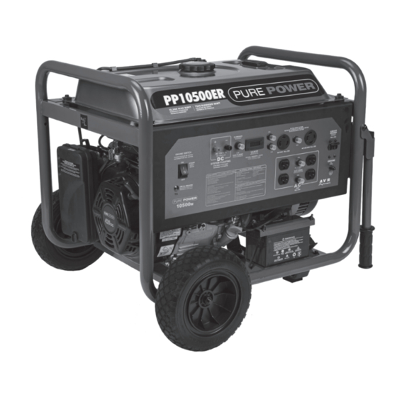 PurePower PP4400PR Operator's Manual