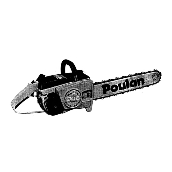 Poulan Pro 306A Owner's Manual