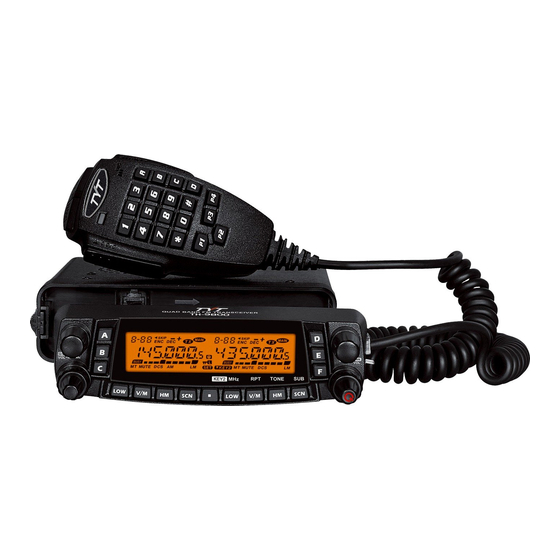 TYT TH-9800 User Manual