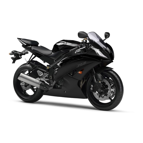 Yamaha YZFR6Y Owner's Manual