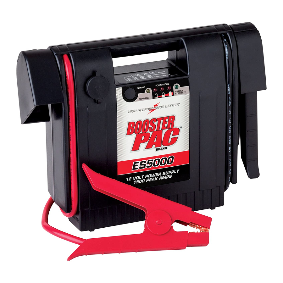 Booster ES5000 User Manual