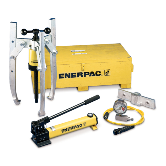 Enerpac BHP Series Instruction And Repair Parts Sheet