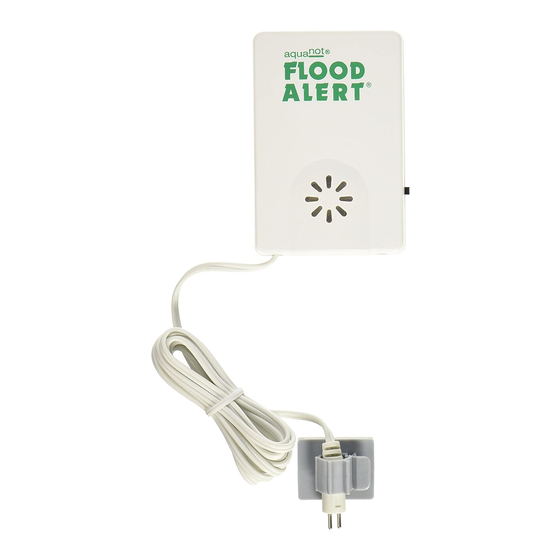 Zoeller Flood Alert AQUANOT 10-0763 Instructions For Use