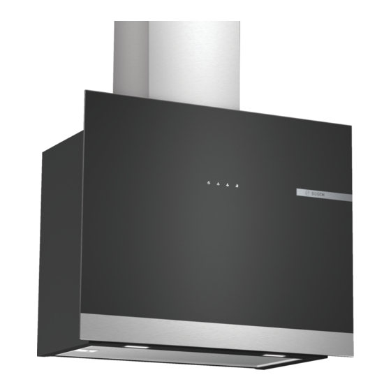 Bosch DWK67 Series User Manual And Installation Instructiions