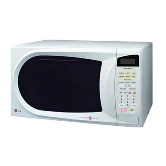 LG MS-3444DP Owner's Manual & Cooking Manual