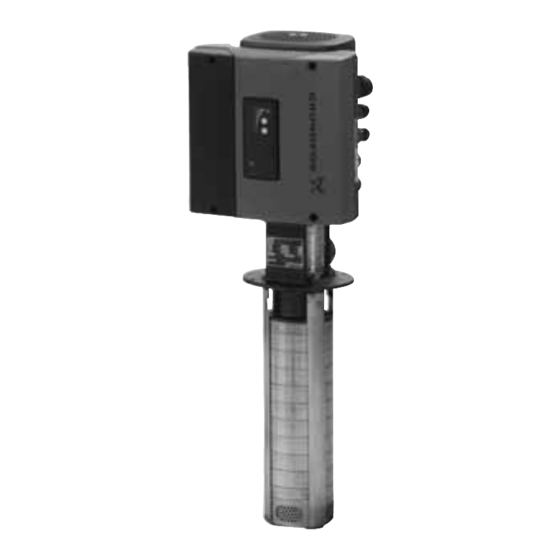 Grundfos CRE Installation And Operating Instructions Manual