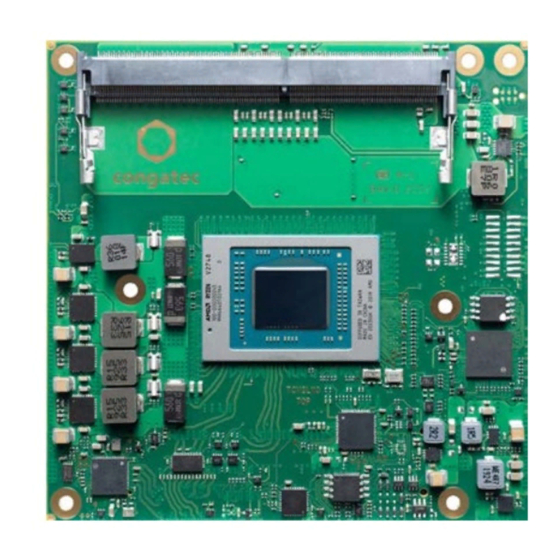 Congatec COM Express conga-TCV2 User Manual