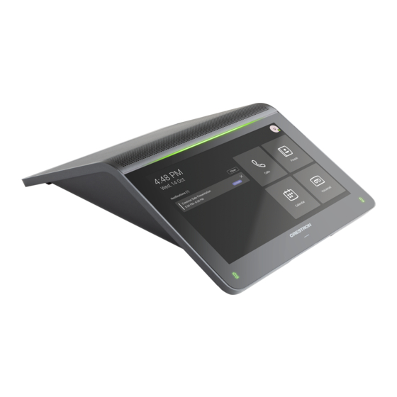 Crestron UC-MM30-TA Quick Start