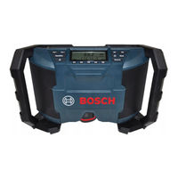 Bosch GPB 12V-10 Professional Original Instructions Manual