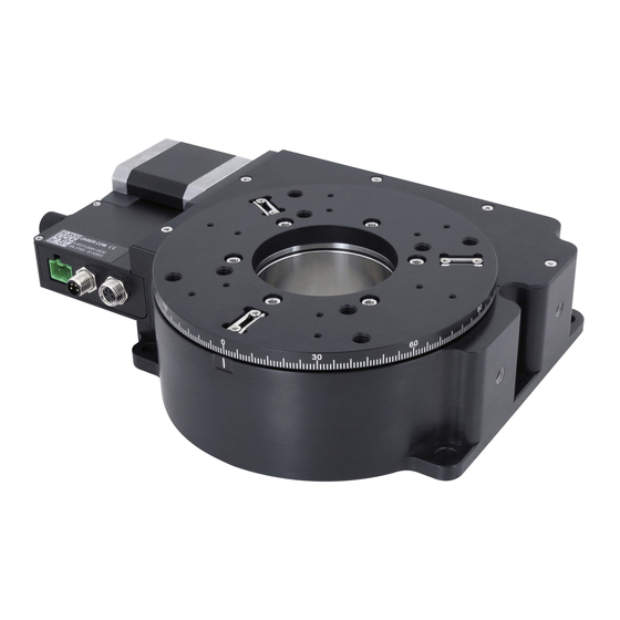 User Manuals: Zaber X Series Motion Control Devices