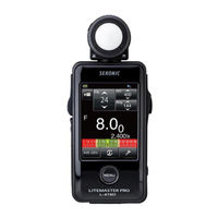 Sekonic L-478D Series Operating Manual