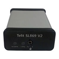 Telit Wireless Solutions SL869-V2 Product User Manual