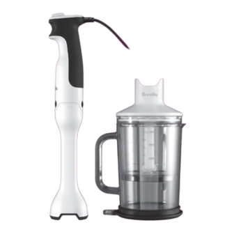 Breville The Control Grip BSB400 Instruction Booklet