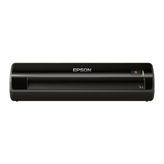 Epson WorkForce DS-30 Setup Manual