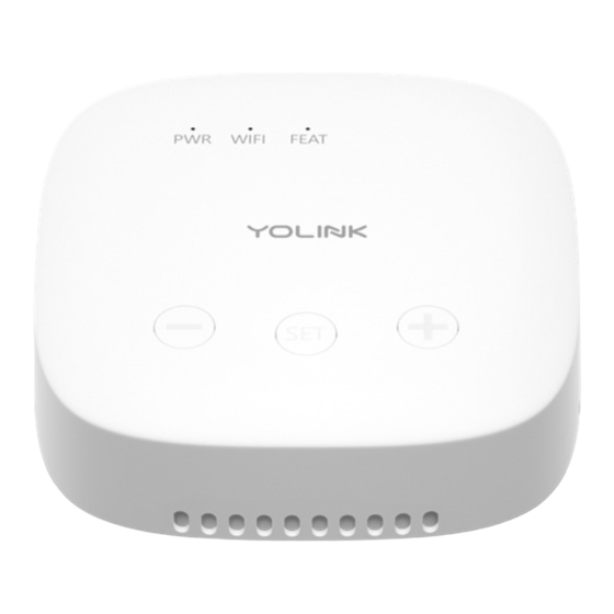 Yolink YS1604-UC Setup & User Manual