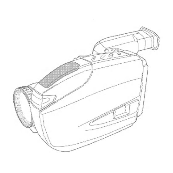 Quasar Palmcorder VM-D101 Operating Instructions Manual