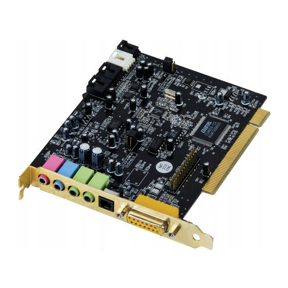 TerraTec DMX Xfire 1024 Quick Reference
