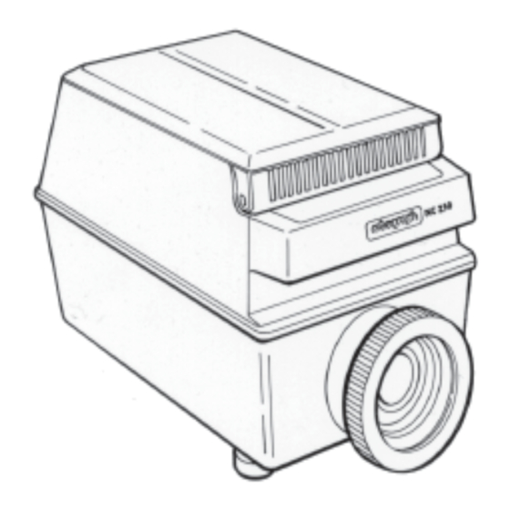 artograph MC 250 User Manual