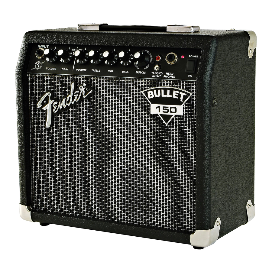 fender bullet 150 amp