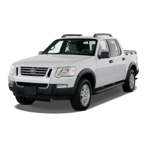 FORD 2009 EXPLORER SPORT TRAC OWNER'S MANUAL Pdf Download | ManualsLib