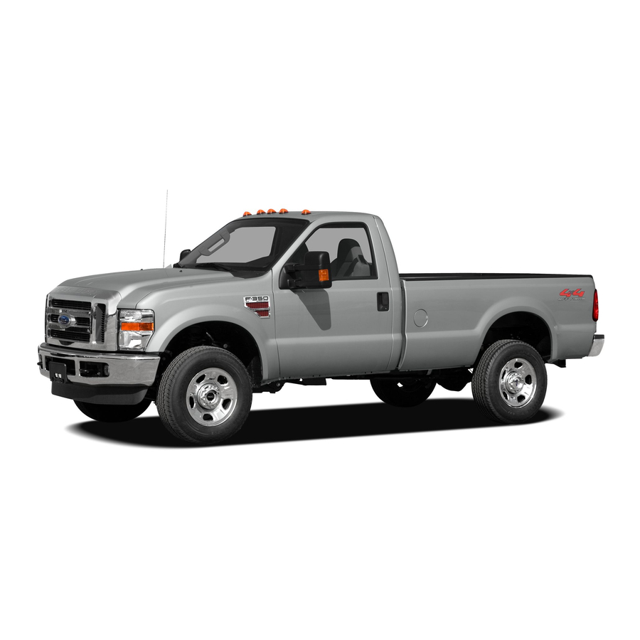 Ford 2009 F-250 Owner's Manual