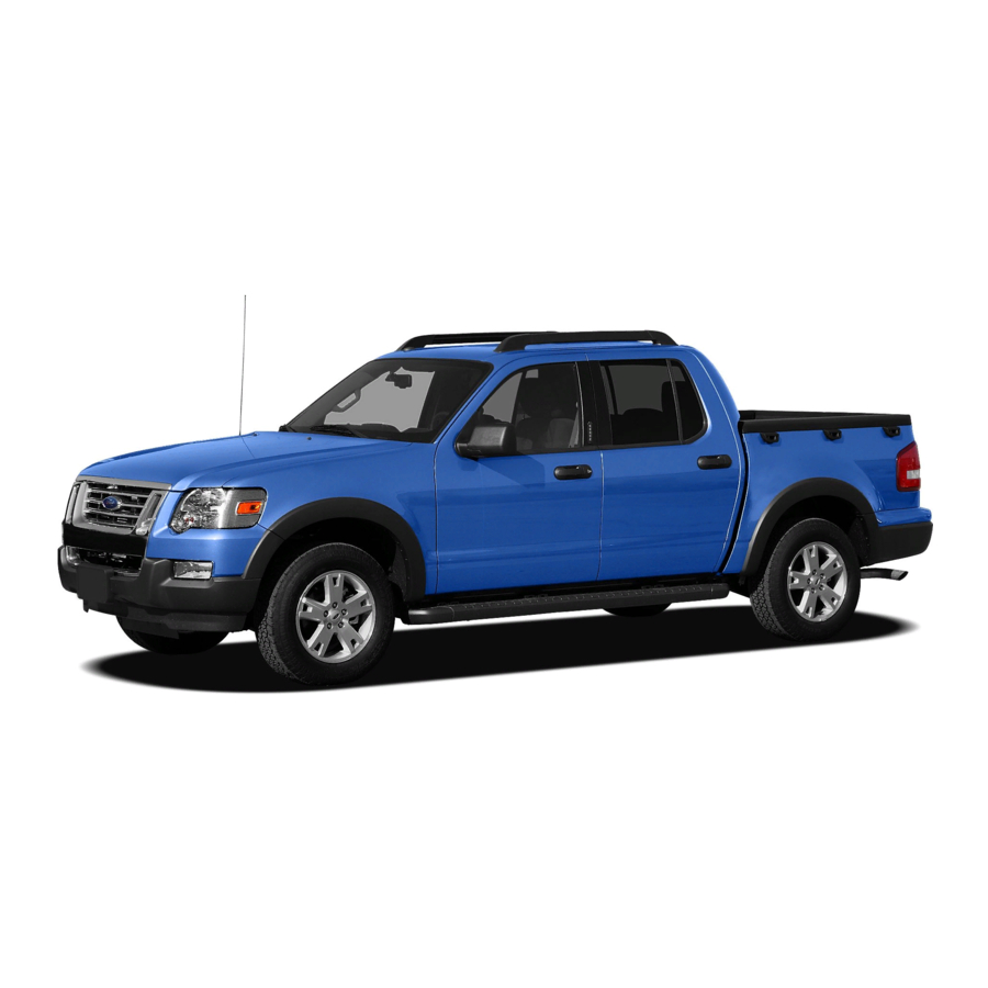 FORD 2010 EXPLORER SPORT TRAC OWNER'S MANUAL Pdf Download | ManualsLib