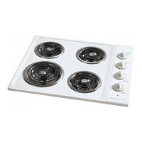 Frigidaire FEC32C4AS - 32in Coil Electric Cooktop Use & Care Manual