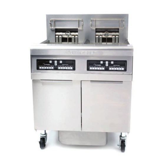 FRYMASTER RE E4 INSTALLATION & OPERATION MANUAL Pdf Download ManualsLib