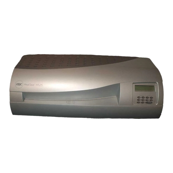 GBC H525 OPERATING INSTRUCTIONS MANUAL Pdf Download ManualsLib