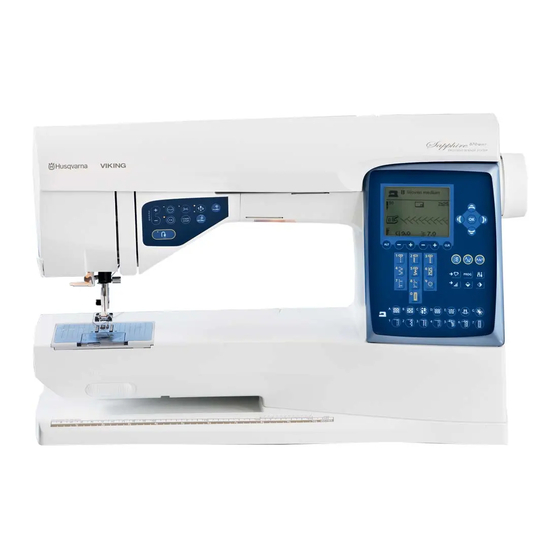 HUSQVARNA VIKING SAPPHIRE 870 QUILT USER MANUAL Pdf Download ManualsLib