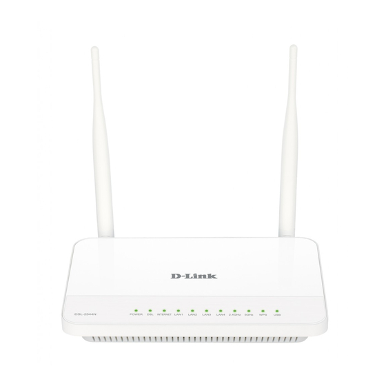 D-LINK DSL-2544N USER MANUAL Pdf Download | ManualsLib