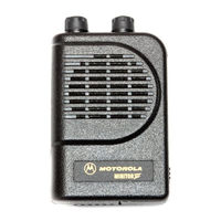 Motorola MINITOR III User Manual