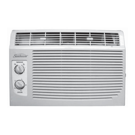 sunbeam 5200 btu air conditioner