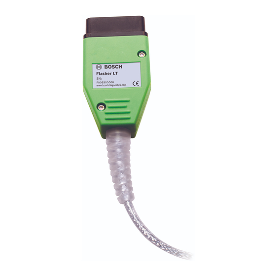 Bosch Flasher LT User Manual