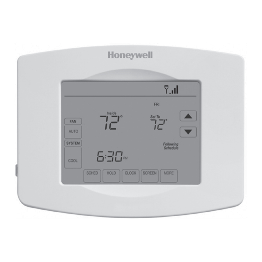 Honeywell VisionPRO TH8320WF User Manual