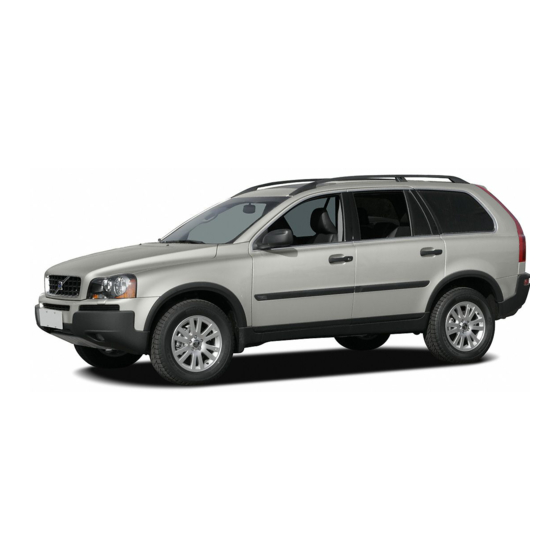 VOLVO XC90 OWNER'S MANUAL Pdf Download ManualsLib