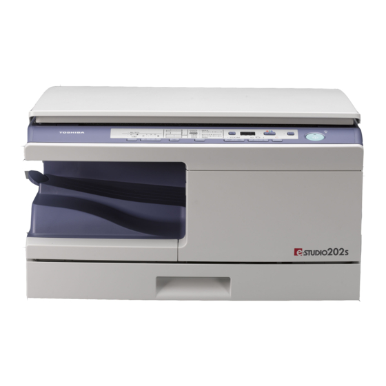 Faint, Uneven Or Smeared Print Output - Toshiba E-STUDIO202S Online Manual  [Page 29] | ManualsLib