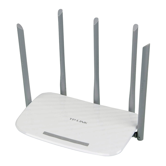 TP-Link ARCHER C60 Quick Installation Manual