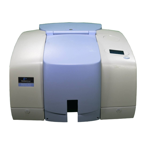 PerkinElmer Spectrum 100 Series Manual