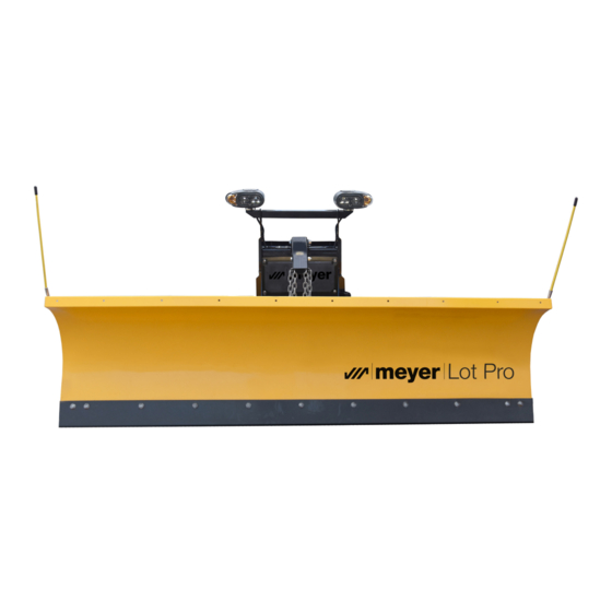 Meyer Lot Pro E73 Manuals