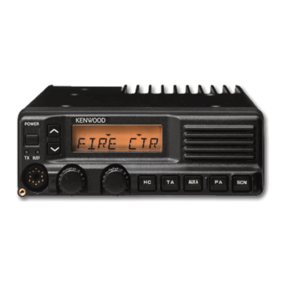 Kenwood TK-890 Series Instruction Manual