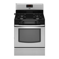 Maytag MGR7661WS - Gas Range - Stainless Installation Instructions Manual