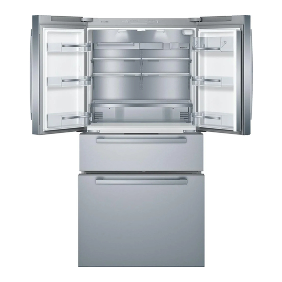 Bosch B36CL80SNS Installation Instructions And Instructions For Use