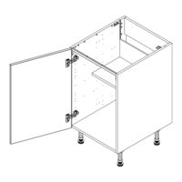 Wren Vogue Base Unit 700 2 Door Assembly Manual